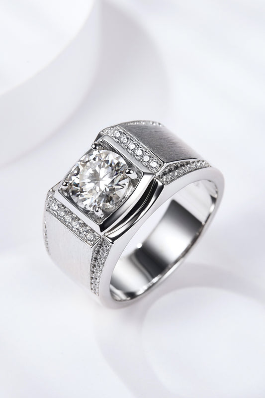 So Charmed 1 Carat Moissanite Ring - Ryzela