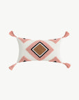 Geometric Graphic Tassel Decorative Throw Pillow Case  Trendsi Diamond-Shaped Elongated  