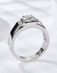 From The Heart 1 Carat Moissanite Ring - Ryzela