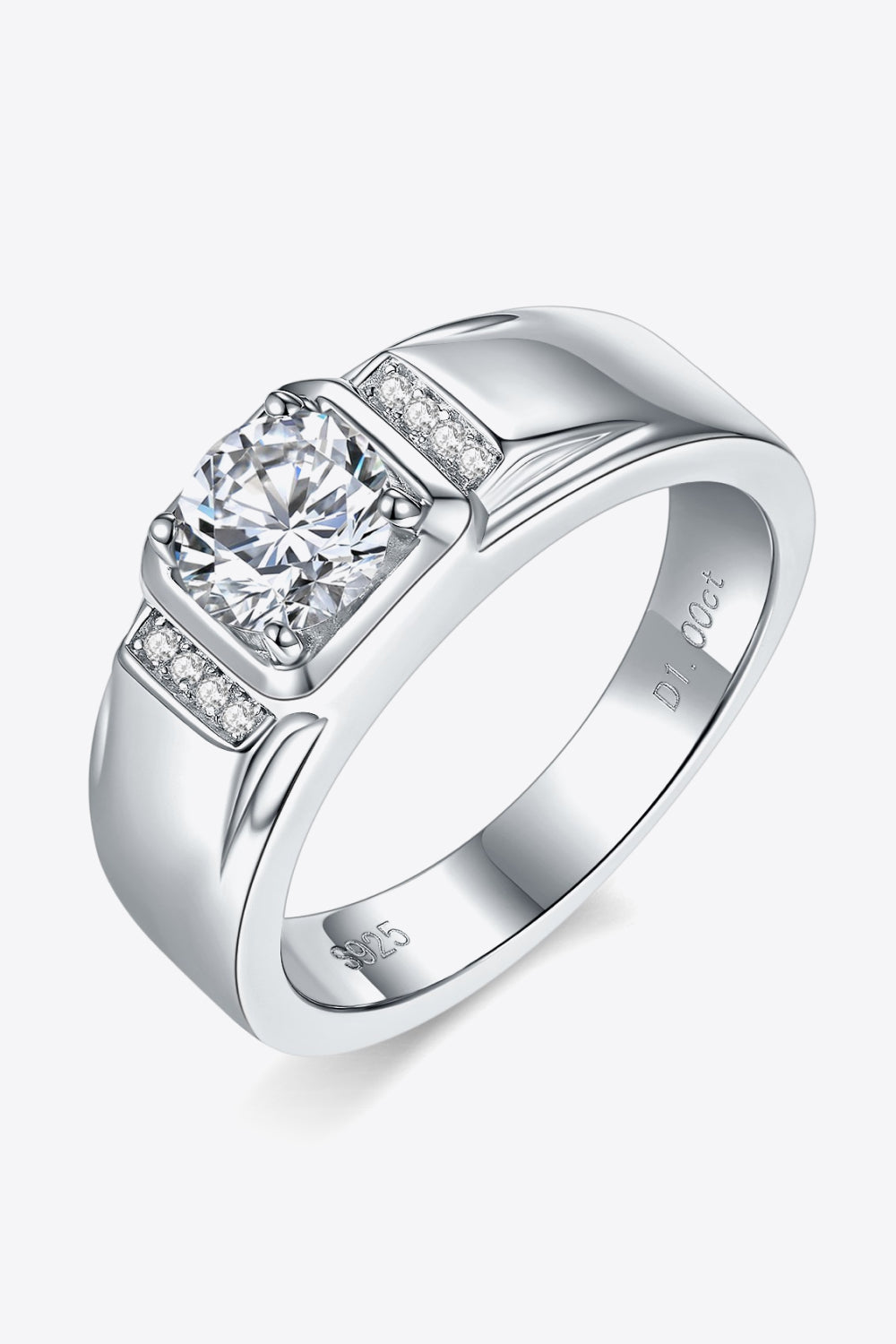 From The Heart 1 Carat Moissanite Ring - Ryzela