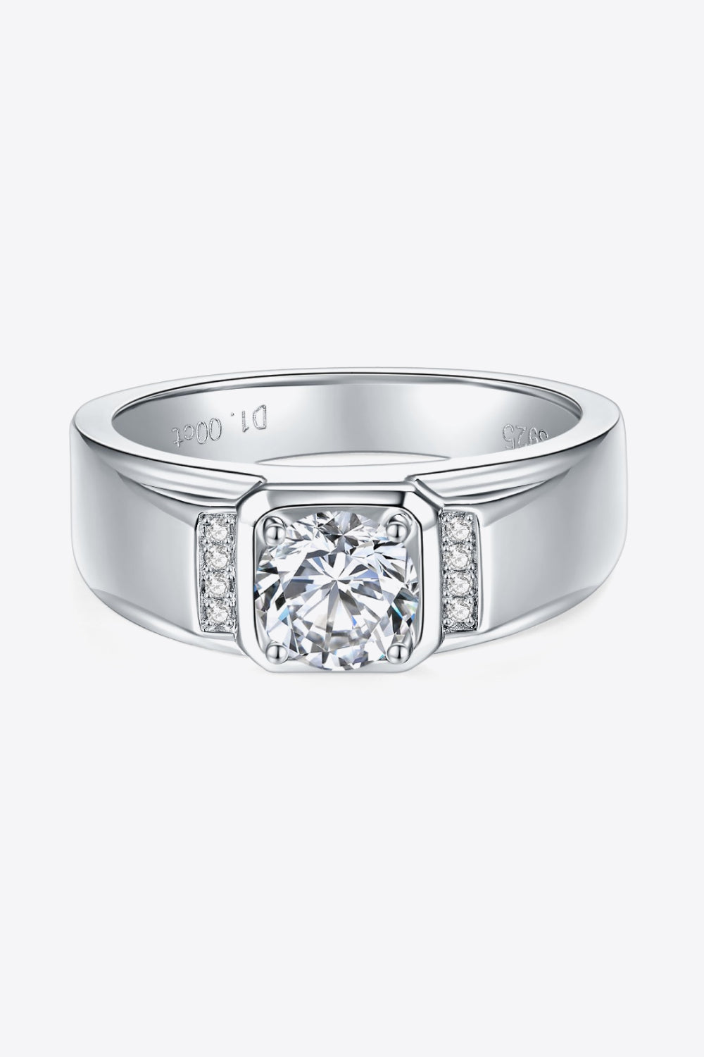 From The Heart 1 Carat Moissanite Ring - Ryzela